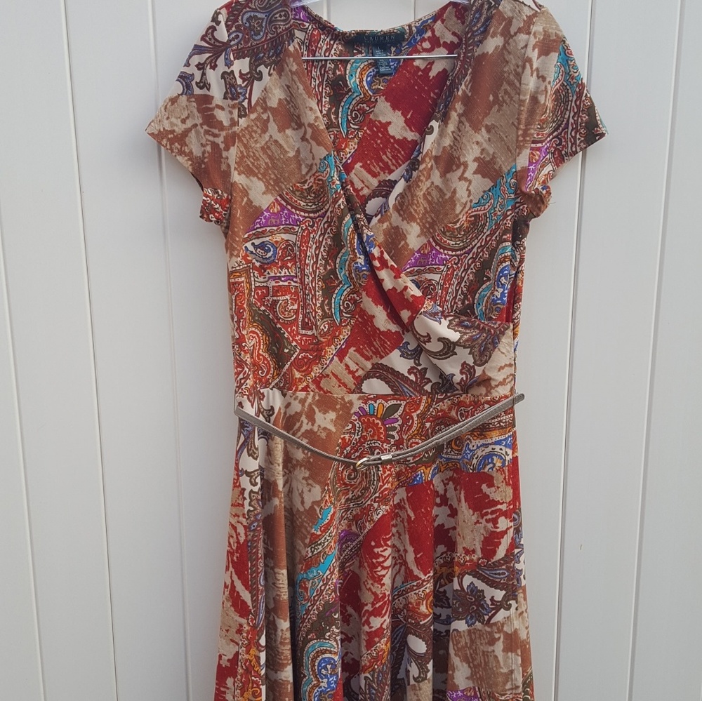 Stretch knit dress